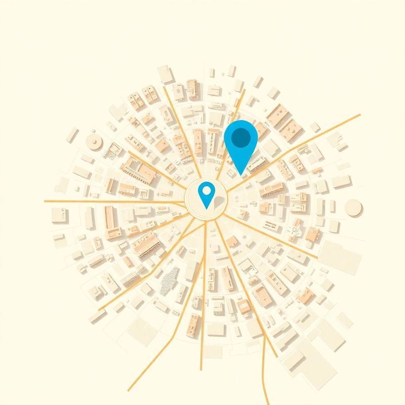 Mapa estilizado del centro de Sevilla con marcador en la Calle Sierpes